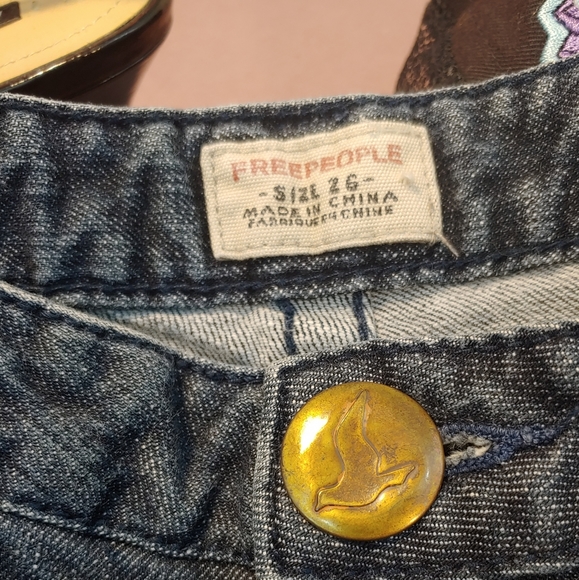 NWOT Free People Embellished Skinny Jeans - Picture 4 of 8